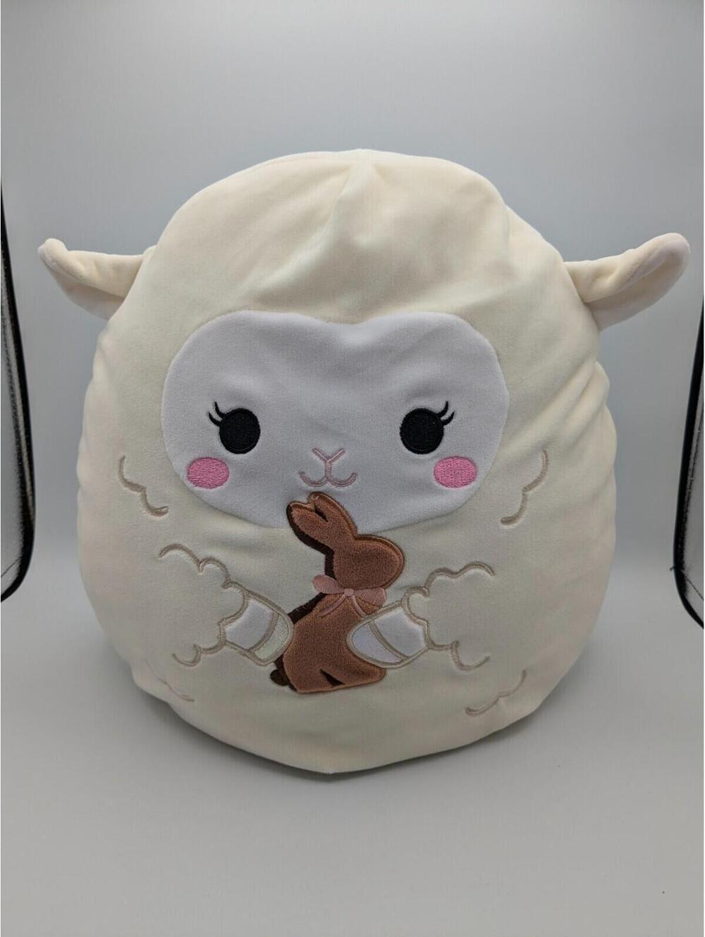 Squishmallows Easter 12" Sophie Cream Lamb with Chocolate Bunny Plush